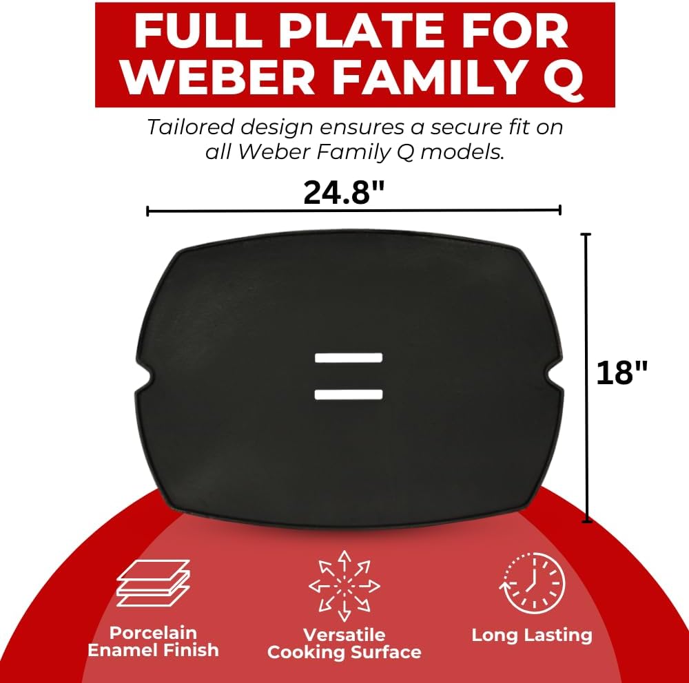 Campaquip Full Size Hotplate / Griddle for Q3000, Q3200 (Gen I & Gen II) - Image 2