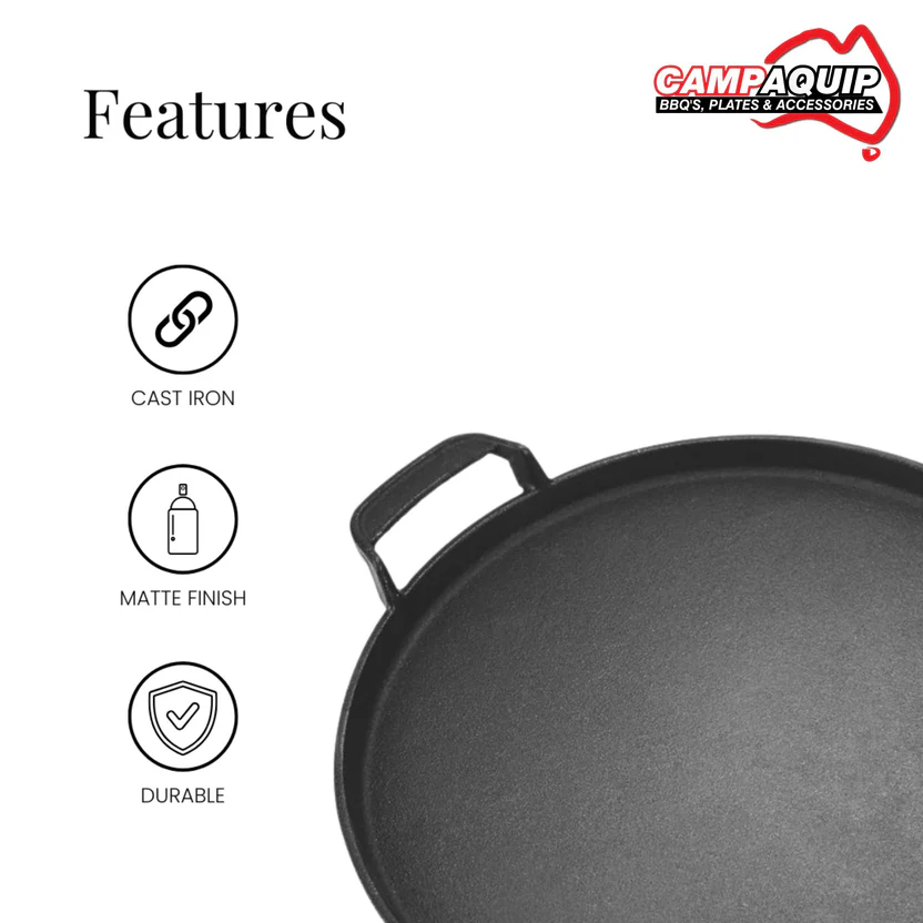 Campaquip Cast Iron Griddle - Image 2